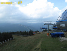 Webkamera előnézeti kép Pláň - Svatý Petr - upper station