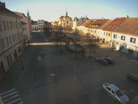 Preview webcam image Benešov - Masarykovo náměstí