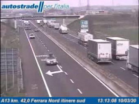 Webkamera előnézeti kép Ferrara - A13 - KM 42,0