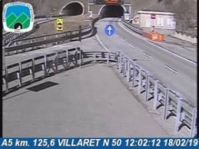 Webkamera előnézeti kép Morgex - Traffic A5 - KM 125,6