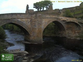 Webkamera előnézeti kép Barnard Castle - River Tees