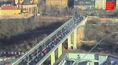 Webkamera előnézeti kép Prague - Nusle Bridge