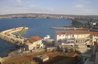 Webkamera előnézeti kép Krk - Port of Porat