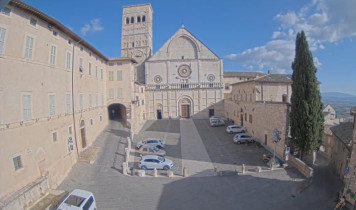 Webkamera előnézeti kép Assisi -Piazza San Rufino