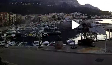 Image d'aperçu de la webcam Podgora - port