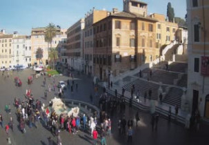 Image d'aperçu de la webcam Place d'Espagne - Rome