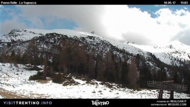 Webkamera előnézeti kép Rolle Pass - Pale di San Martino