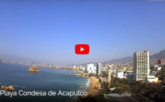 Webkamera előnézeti kép Beach Condesa - Acapulco