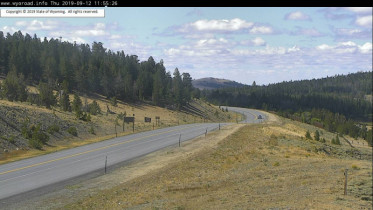 Image d'aperçu de la webcam South Pass City - Louis Lake 