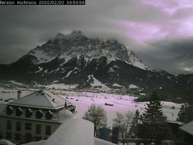 Webkamera előnézeti kép Lermoos - the Zugspitze