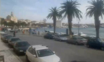 Immagine di anteprima della webcam Spalato - lungomare