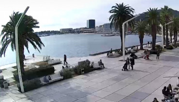 Immagine di anteprima della webcam Spalato - lungomare