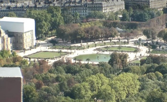 Immagine di anteprima della webcam Parigi - Giardini di Lussemburgo