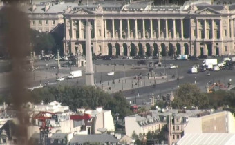 Webkamera előnézeti kép Párizs – Place de la Concorde